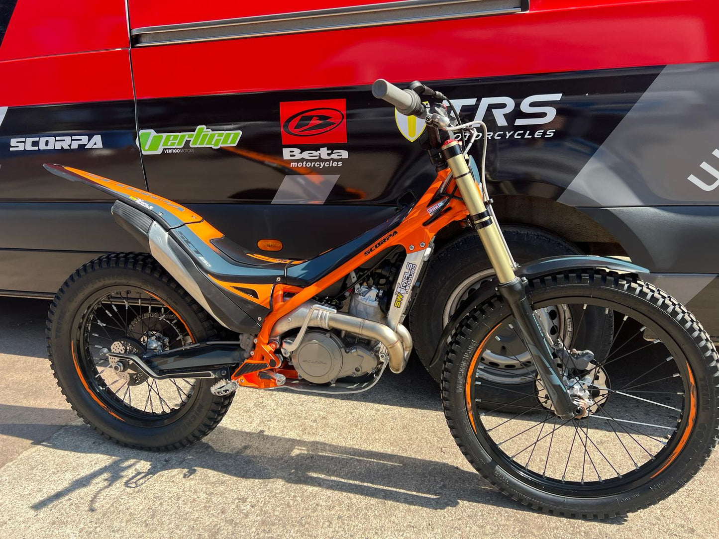 2023 Scorpa SCT Factory 250cc Trials Bike