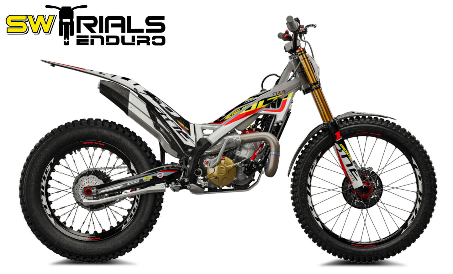 2025 TRS One Gold Electric Start 250cc/300cc Trials Bike