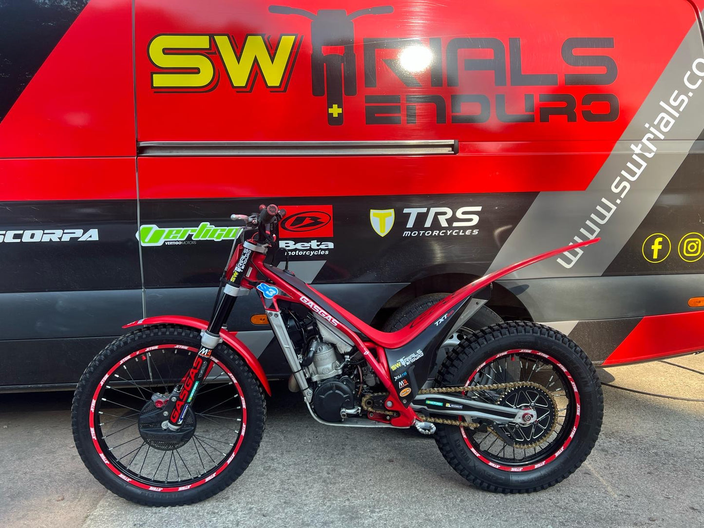 2023 Gas Gas Txt Racing 125cc trials bike