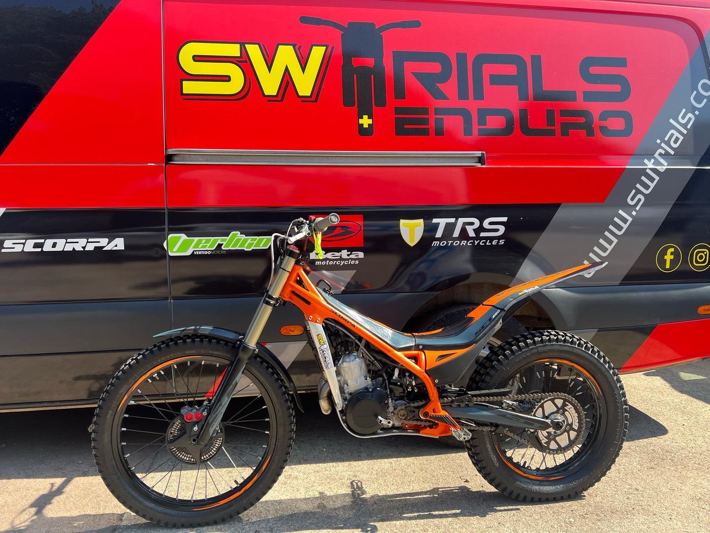 2023 Scorpa SCT Factory 250cc Trials Bike