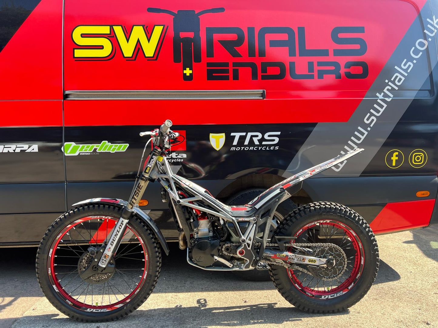 2024 Vertigo DL Rs 250cc Trials bike