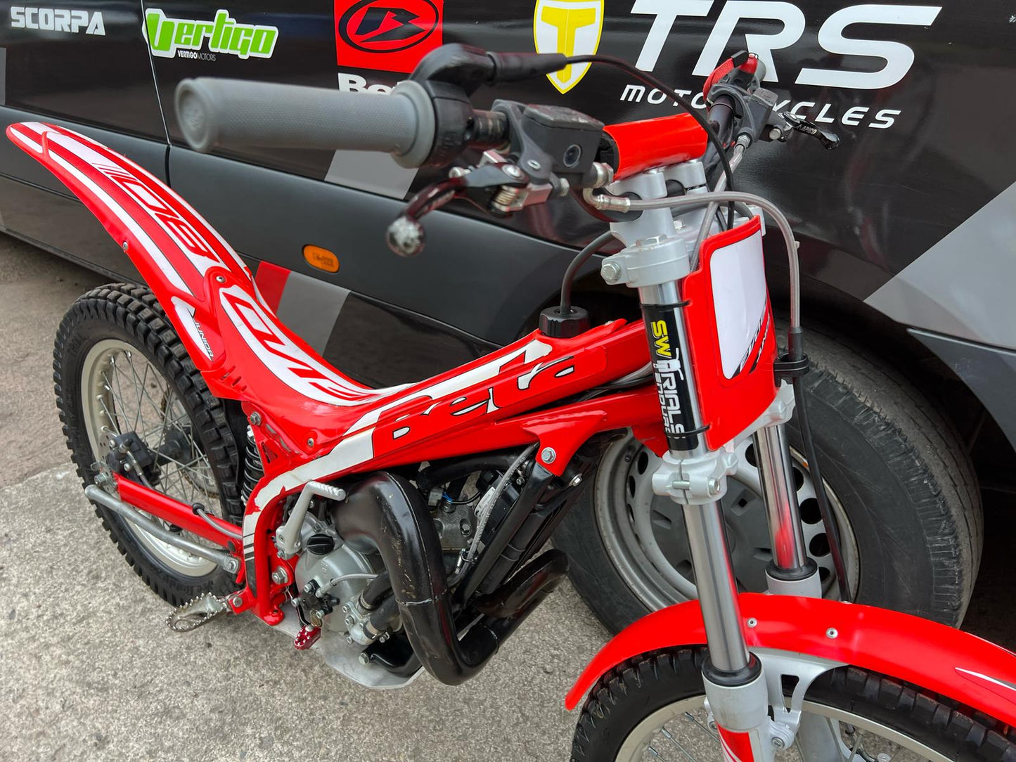 2023 Beta 80cc junior Trials bike