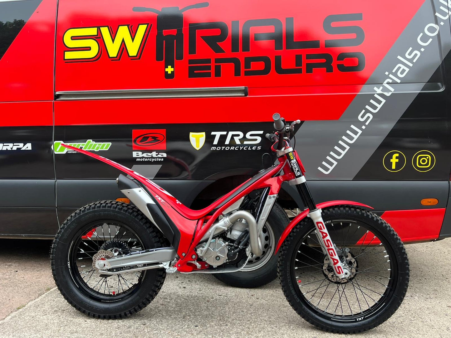 2025 GASGAS TXT Racing 125cc Trials Bike