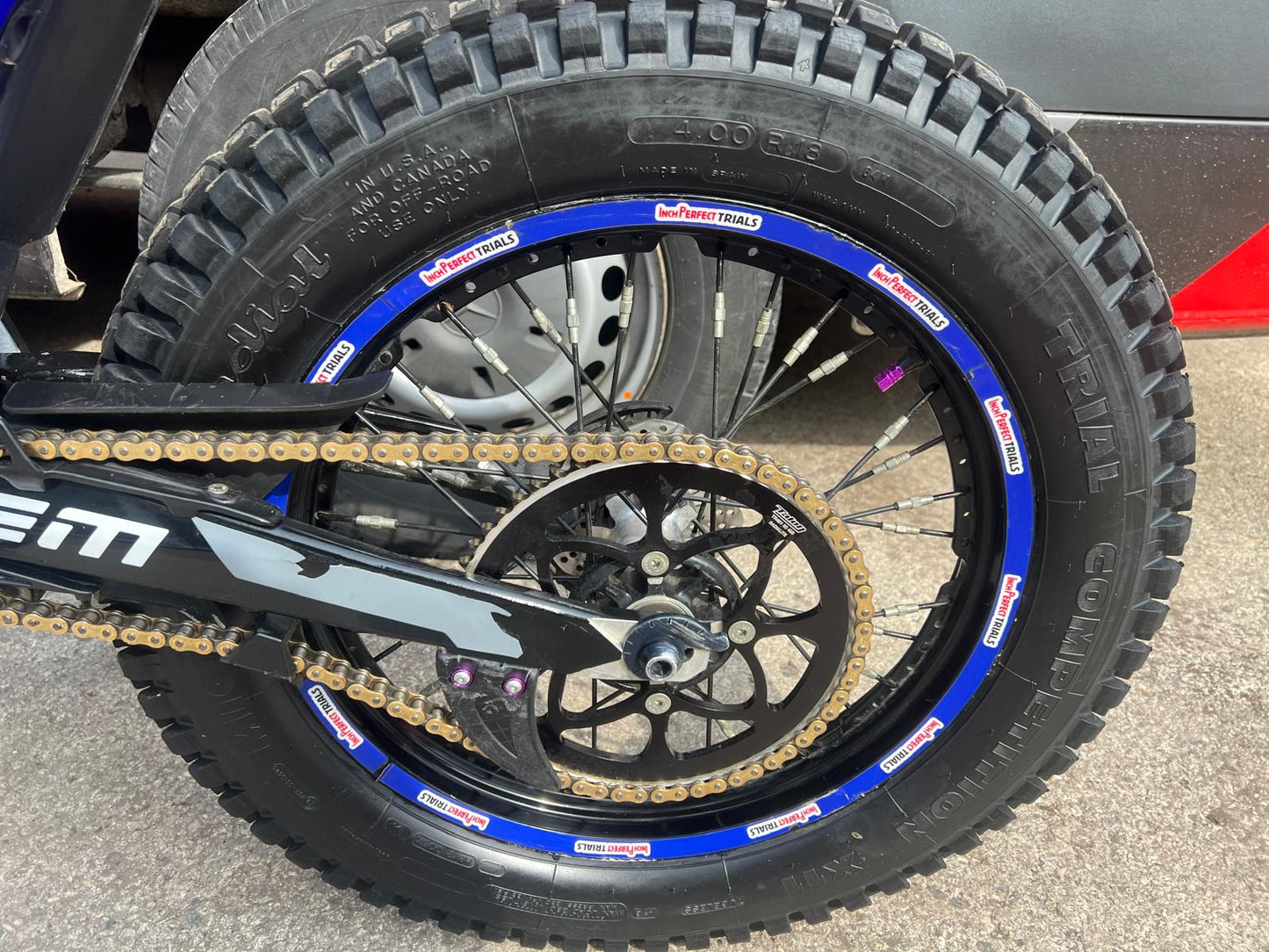 2022 Em Epure race trials bike