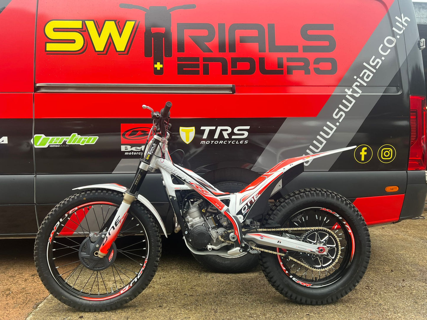 2025 TRS One RR 80cc Trials Bike