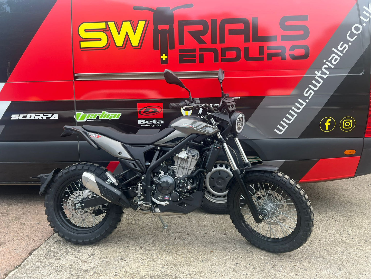 2025 Beta Alp X 350cc Scramble Style On/Off-Road Bike