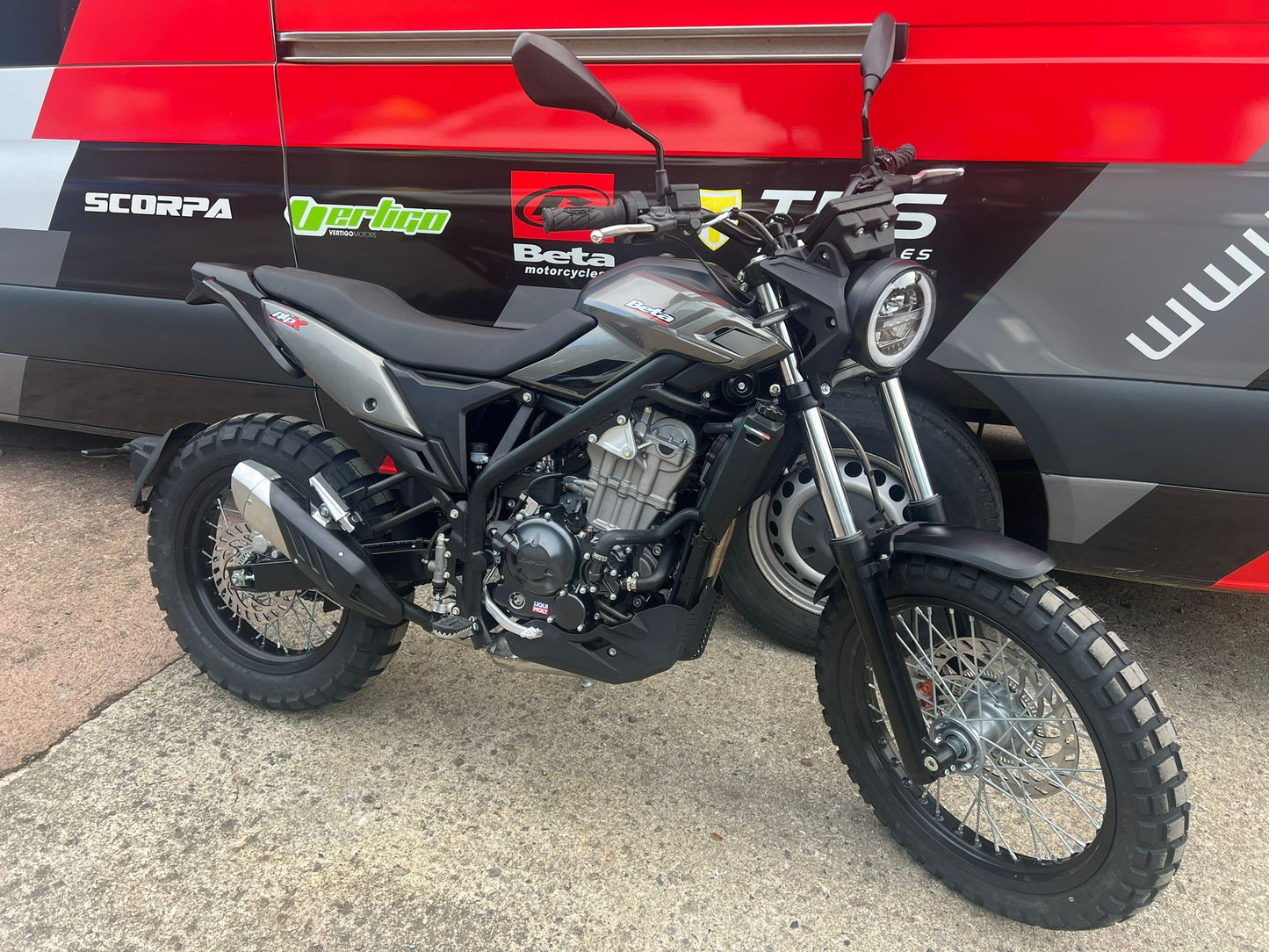 2025 Beta Alp X 350cc Scramble Style On/Off-Road Bike