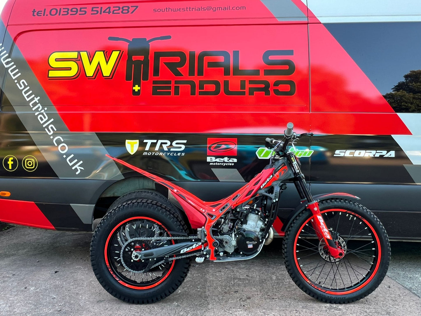 2025 Beta EVO 2T 125cc/200cc Trials Bike