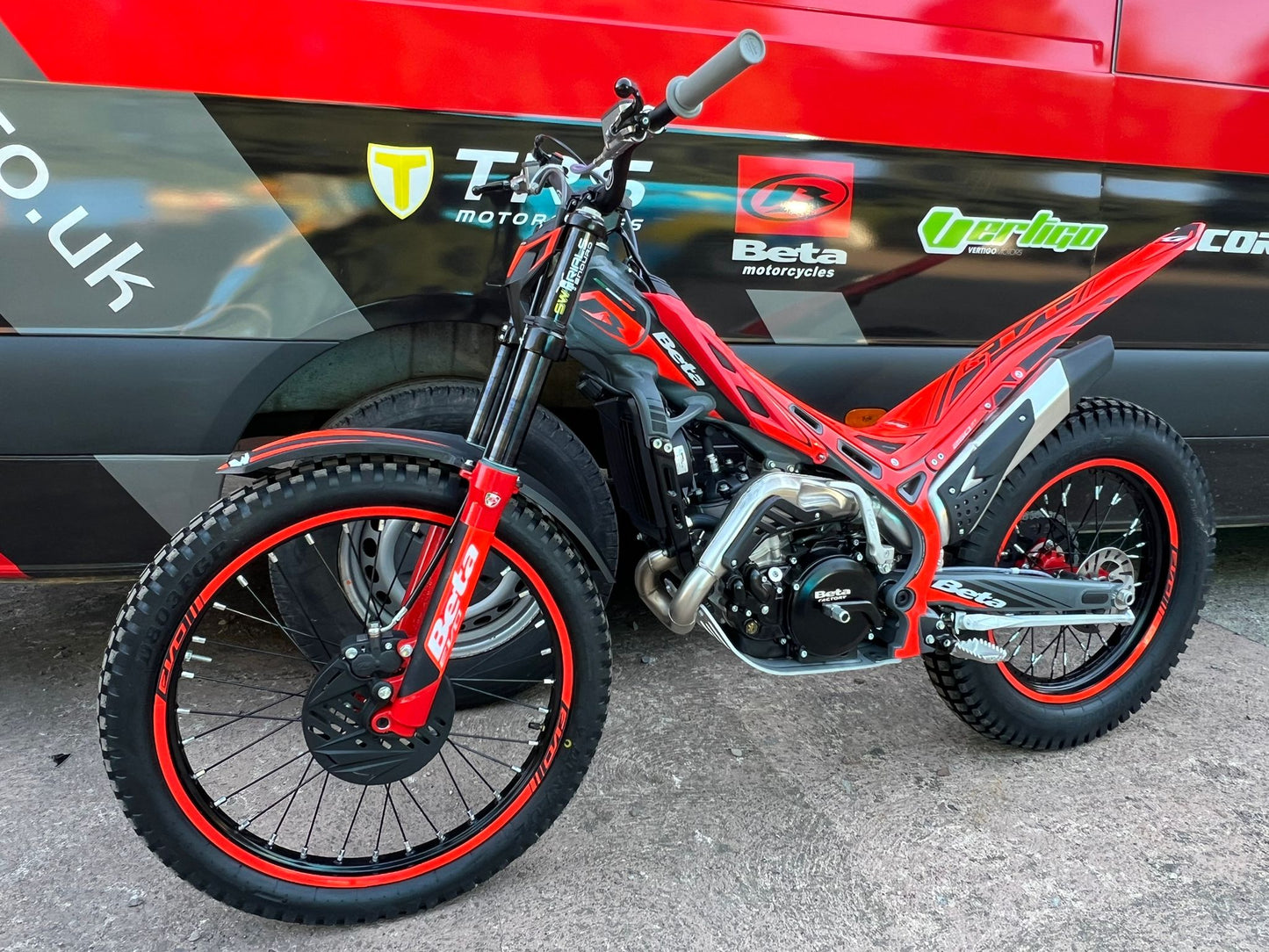 2025 Beta EVO 2T 125cc/200cc Trials Bike