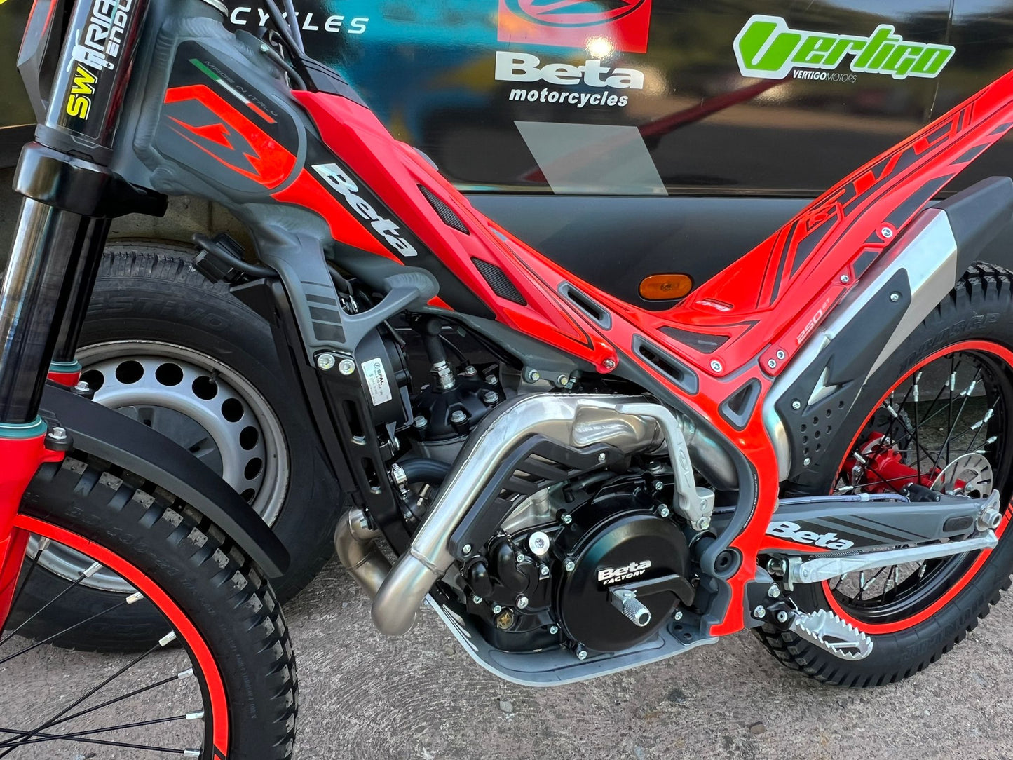 2025 Beta EVO 2T 125cc/200cc Trials Bike