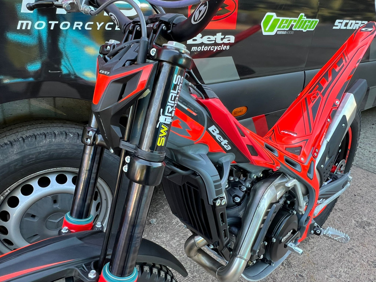 2025 Beta EVO 2T 125cc/200cc Trials Bike