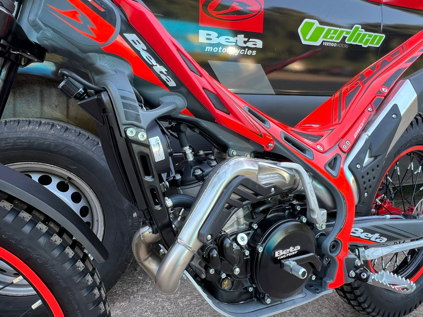 2025 Beta EVO 2T 125cc/200cc Trials Bike
