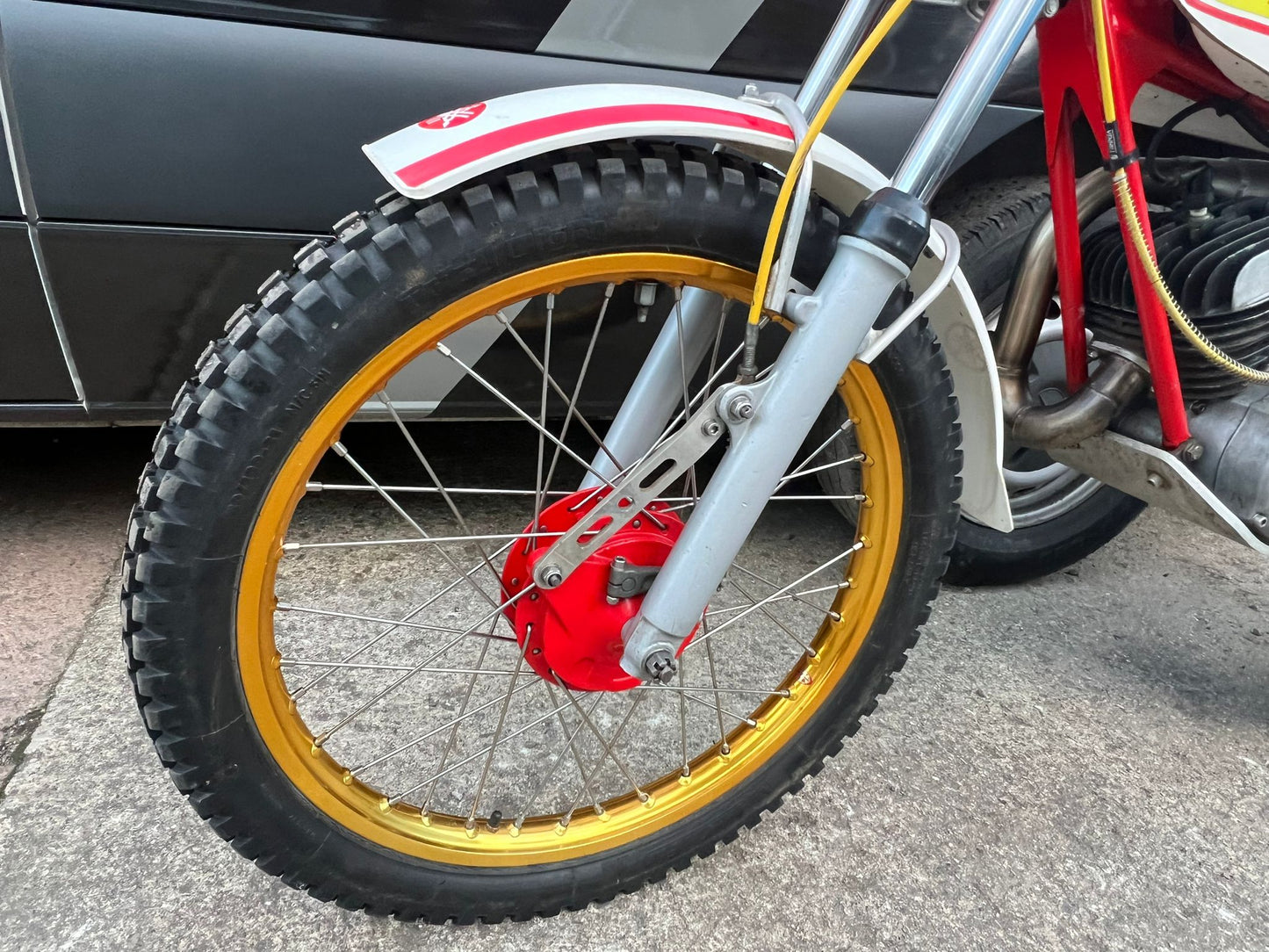 Yamaha Mini Majesty 200cc Classic Twinshock Trials Bike