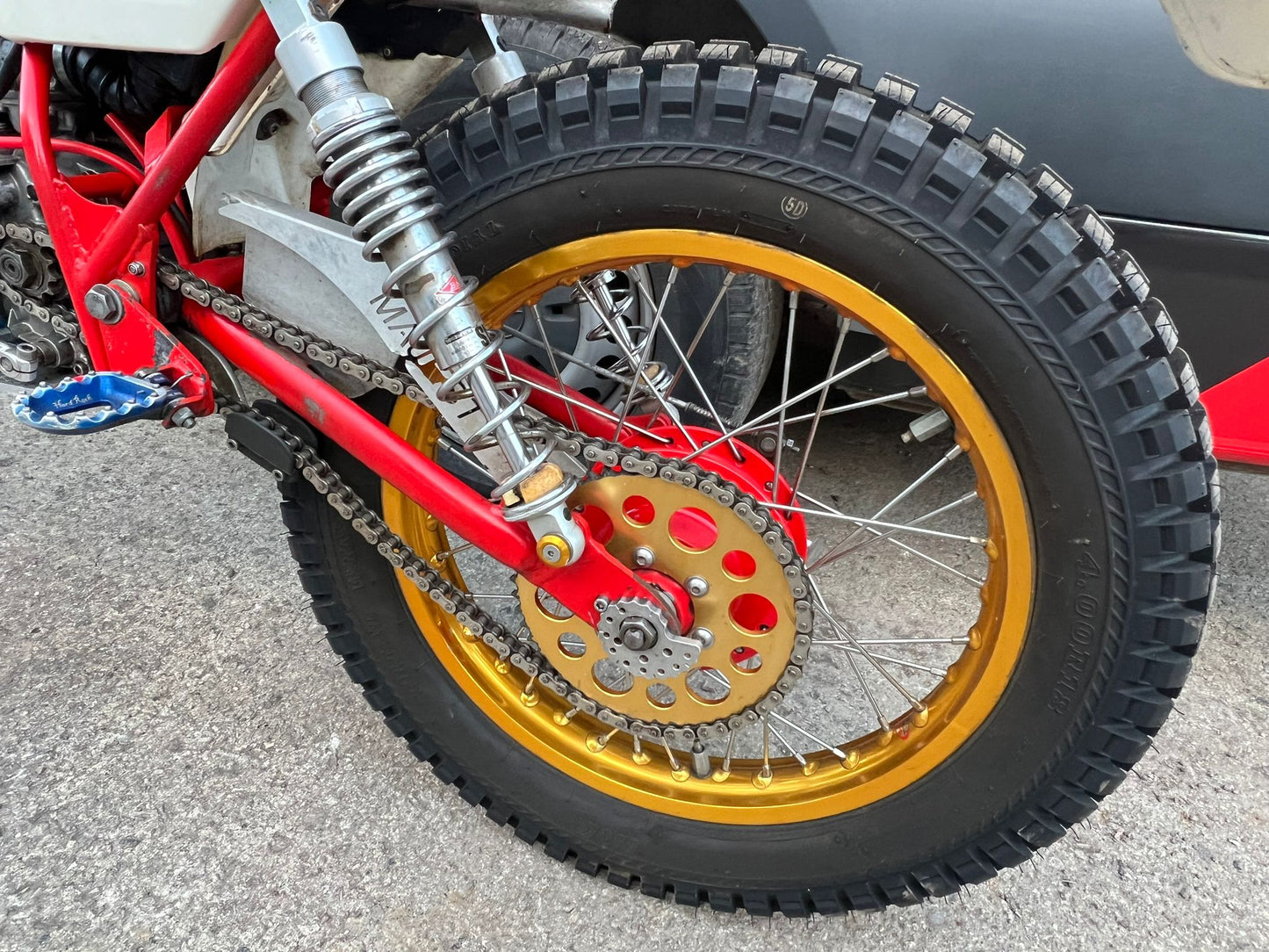 Yamaha Mini Majesty 200cc Classic Twinshock Trials Bike