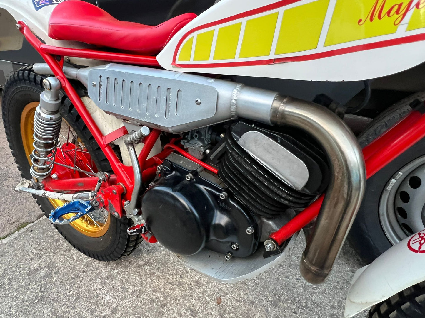 Yamaha Mini Majesty 200cc Classic Twinshock Trials Bike