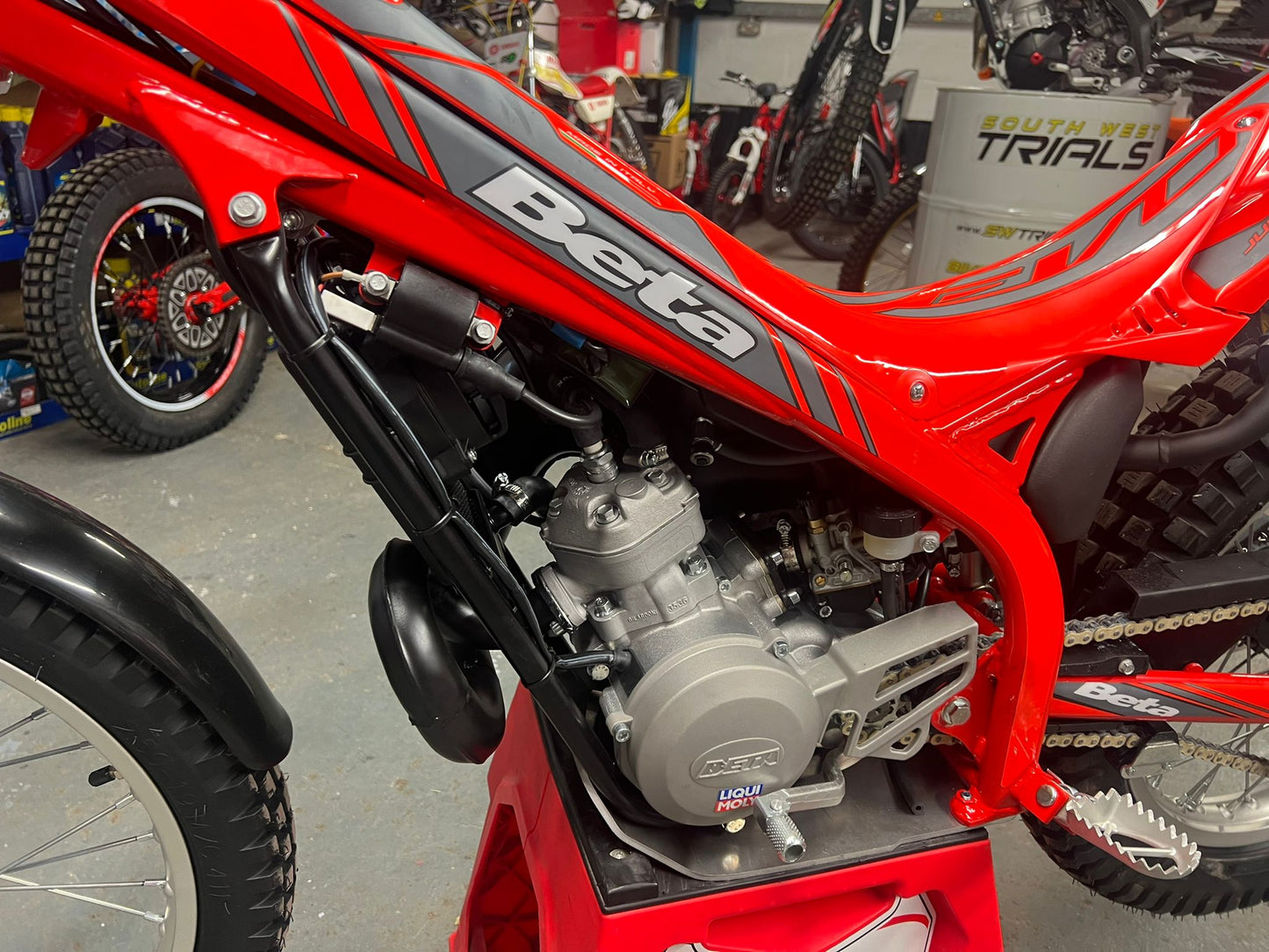 2025 Beta EVO Junior SW 80cc Trials Bike