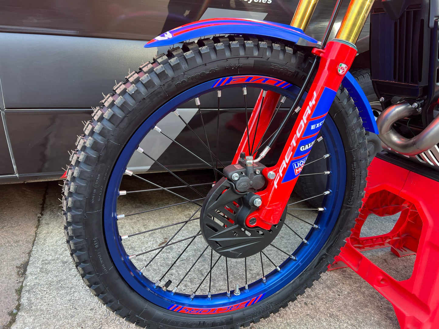 2025 Beta EVO Factory 2T 125cc Trials Bike