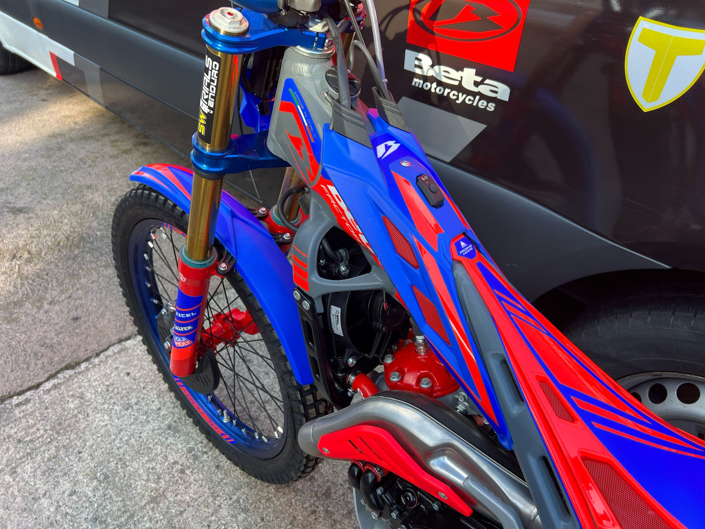 2025 Beta EVO Factory 2T 125cc Trials Bike
