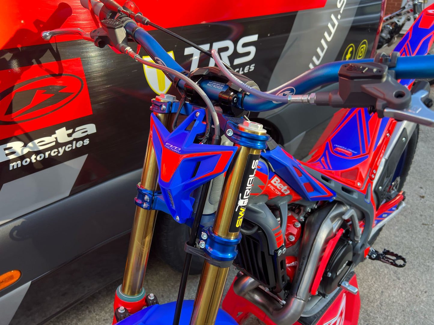 2025 Beta EVO Factory 2T 125cc Trials Bike