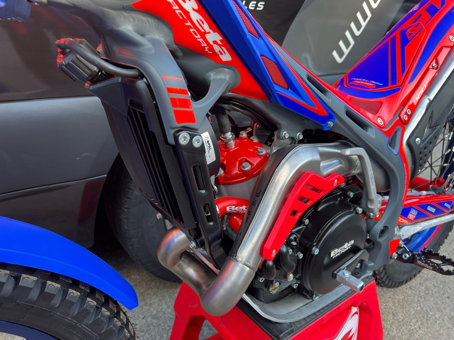 2025 Beta EVO Factory 2T 125cc Trials Bike