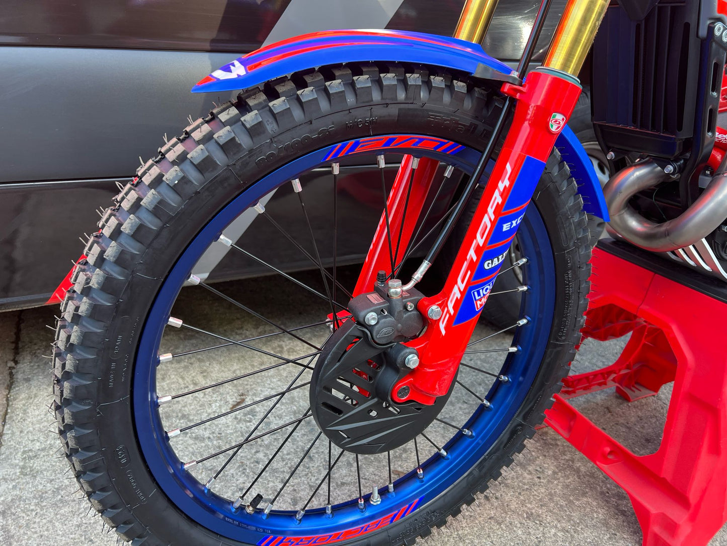 2025 Beta EVO Factory 2T 125cc Trials Bike