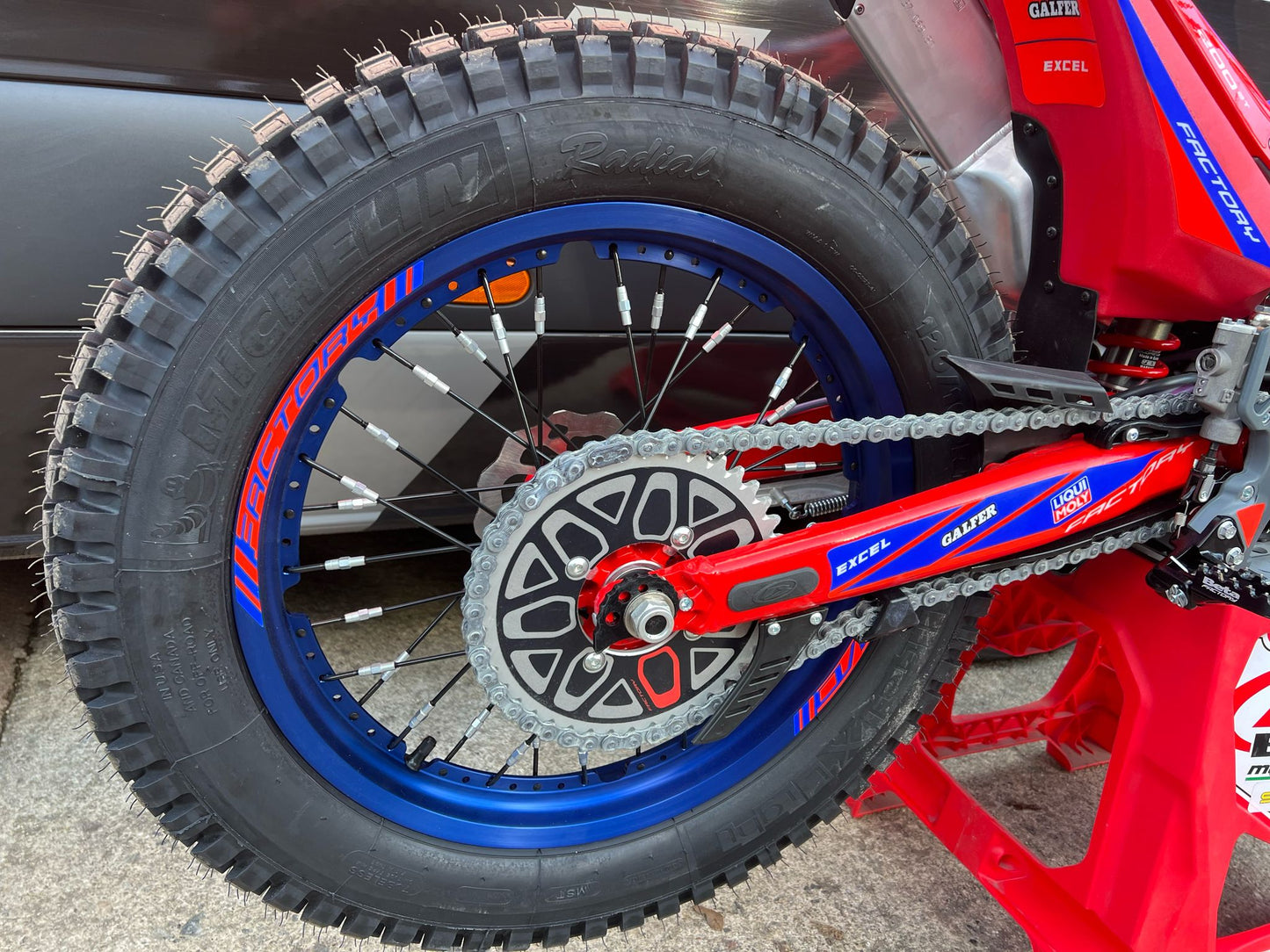 2025 Beta EVO Factory 2T 125cc Trials Bike
