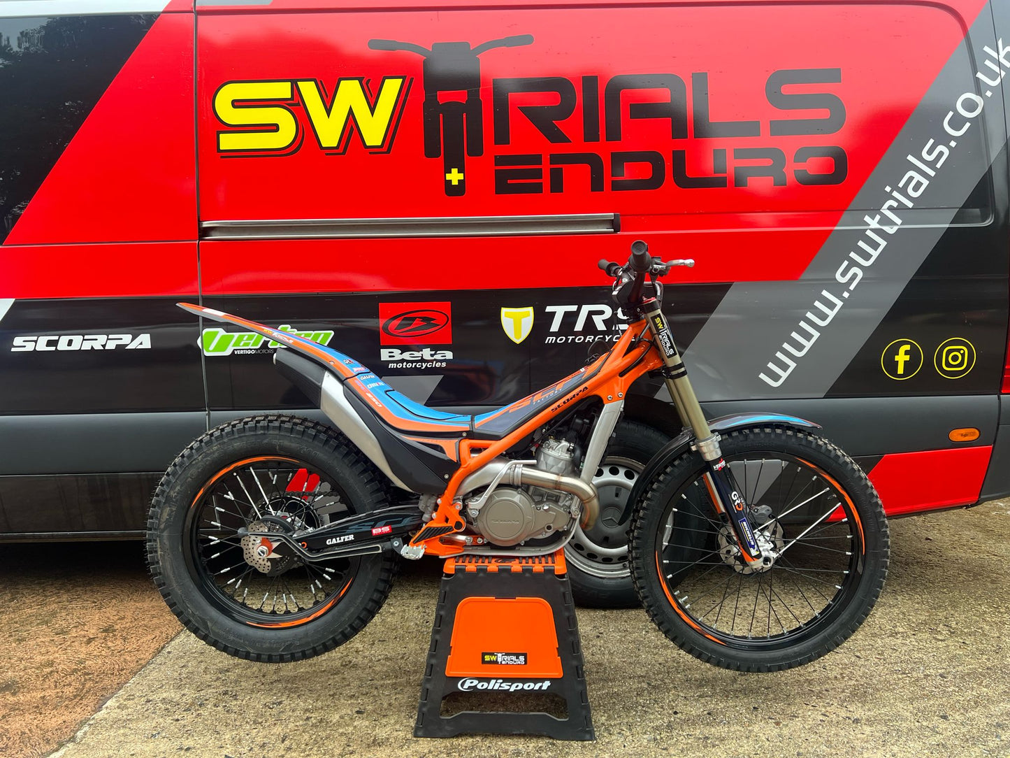2025 Scorpa SC-F 125cc/250cc/300cc Trials Bike