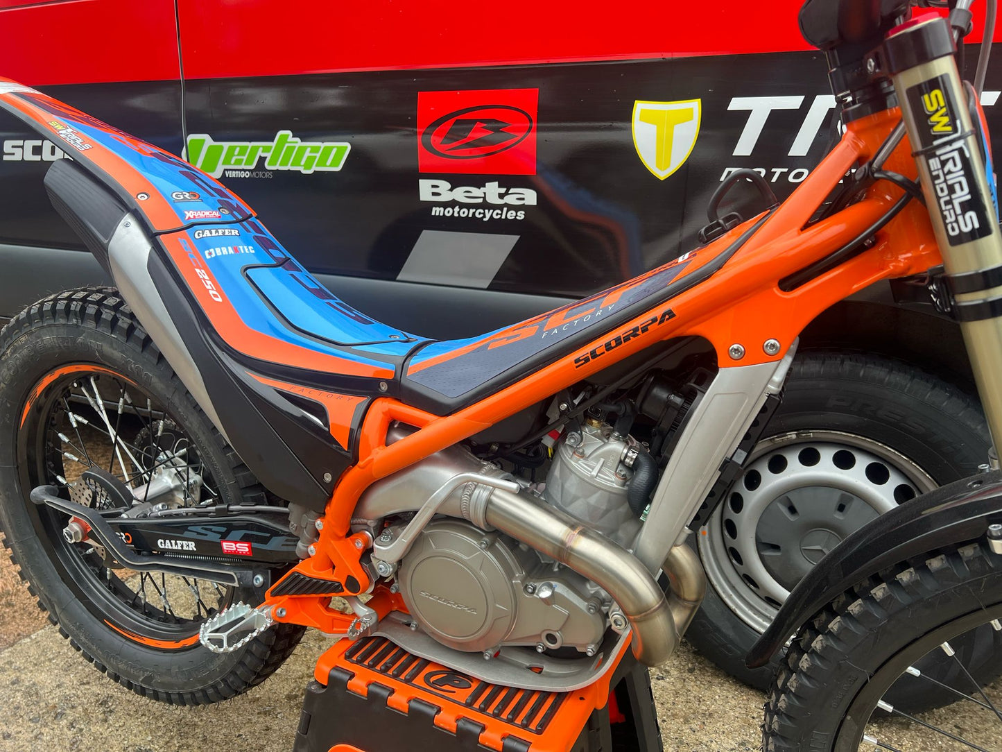 2025 Scorpa SC-F 125cc/250cc/300cc Trials Bike