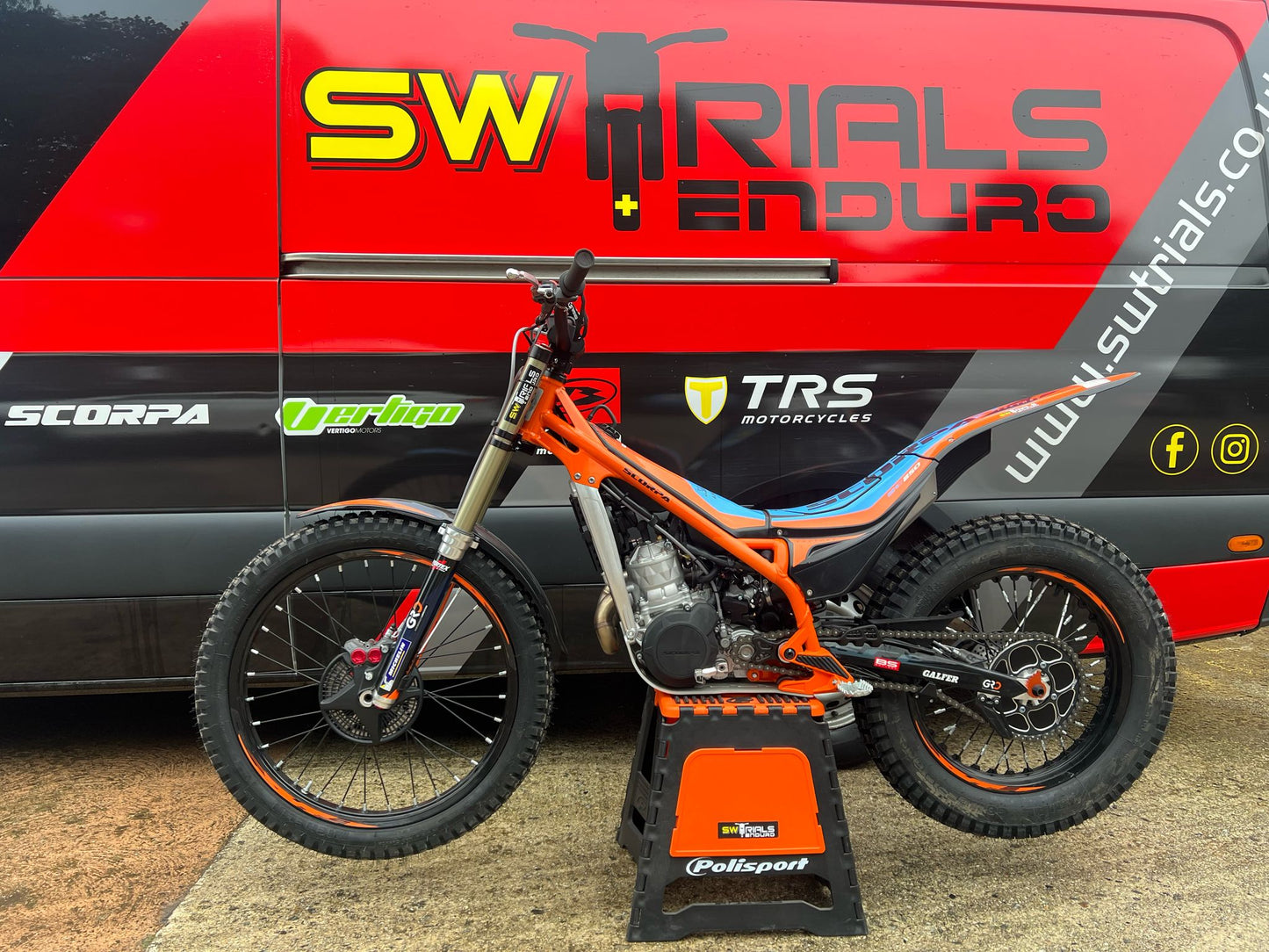 2025 Scorpa SC-F 125cc/250cc/300cc Trials Bike
