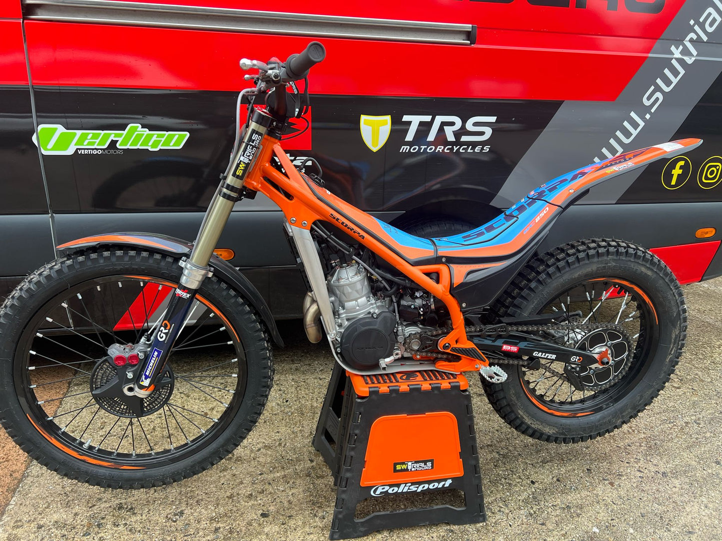 2025 Scorpa SC-F 125cc/250cc/300cc Trials Bike