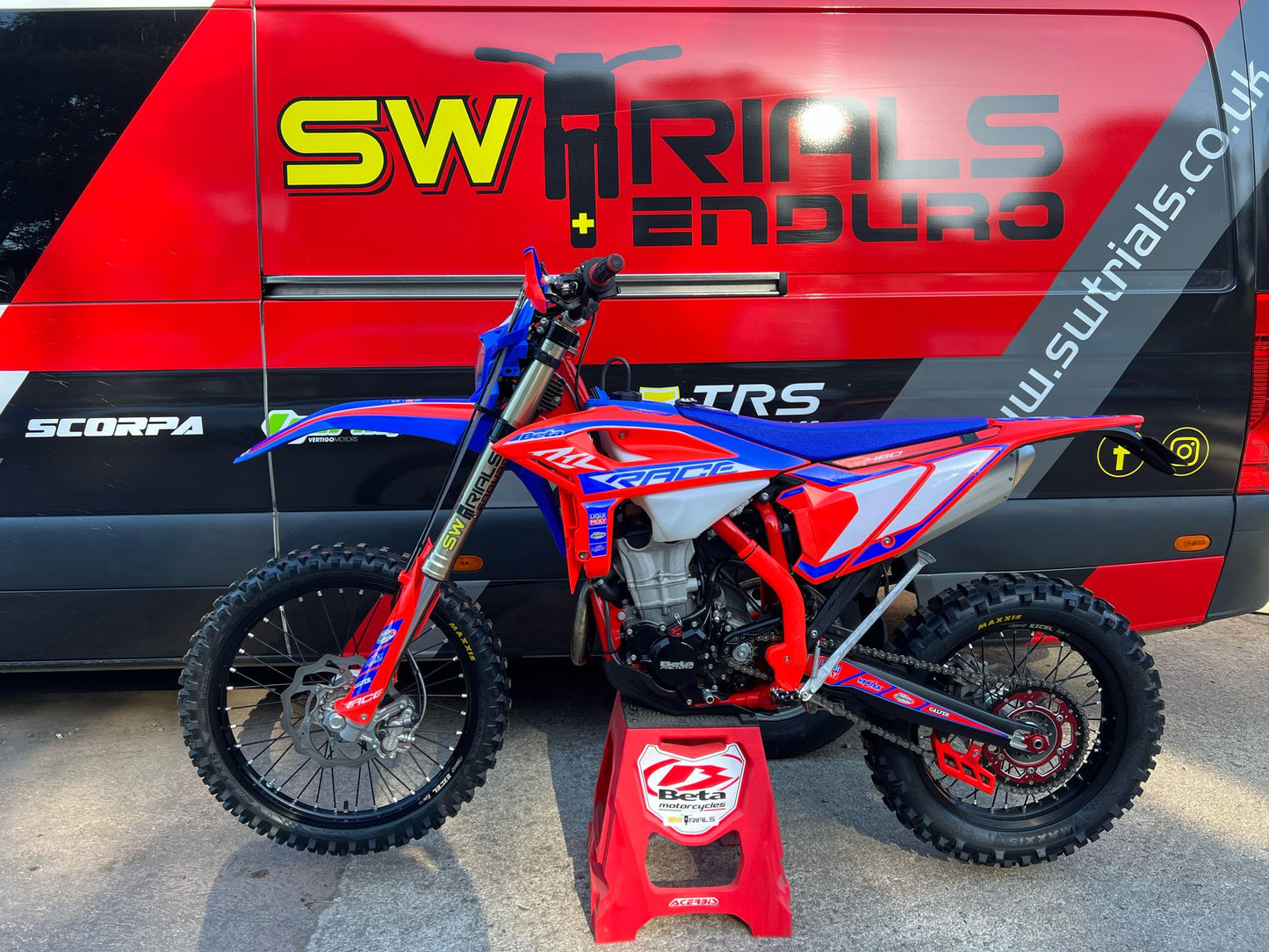 2025 Beta RR Race 4T 480cc Enduro Bike