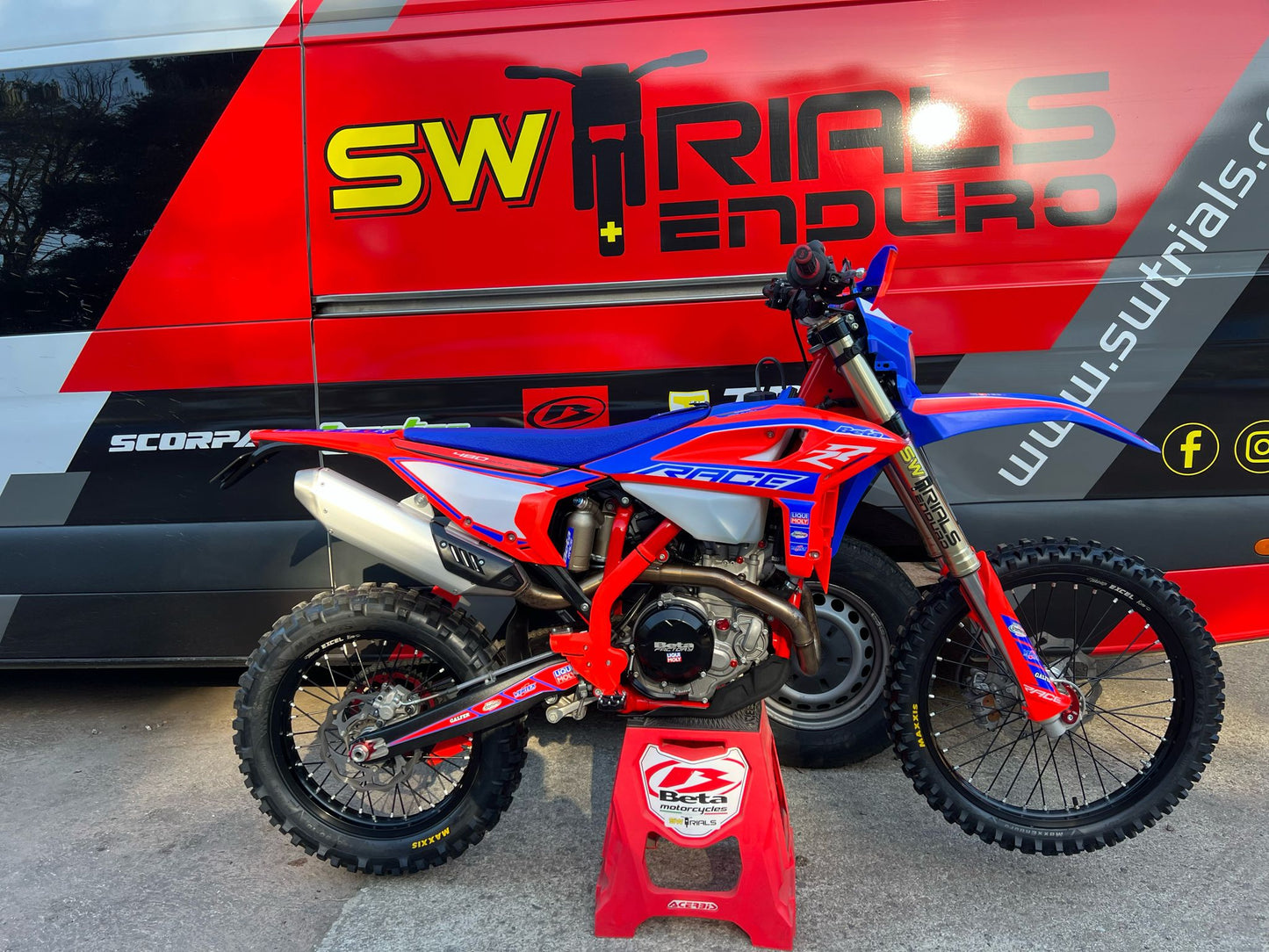 2025 Beta RR Race 4T 480cc Enduro Bike