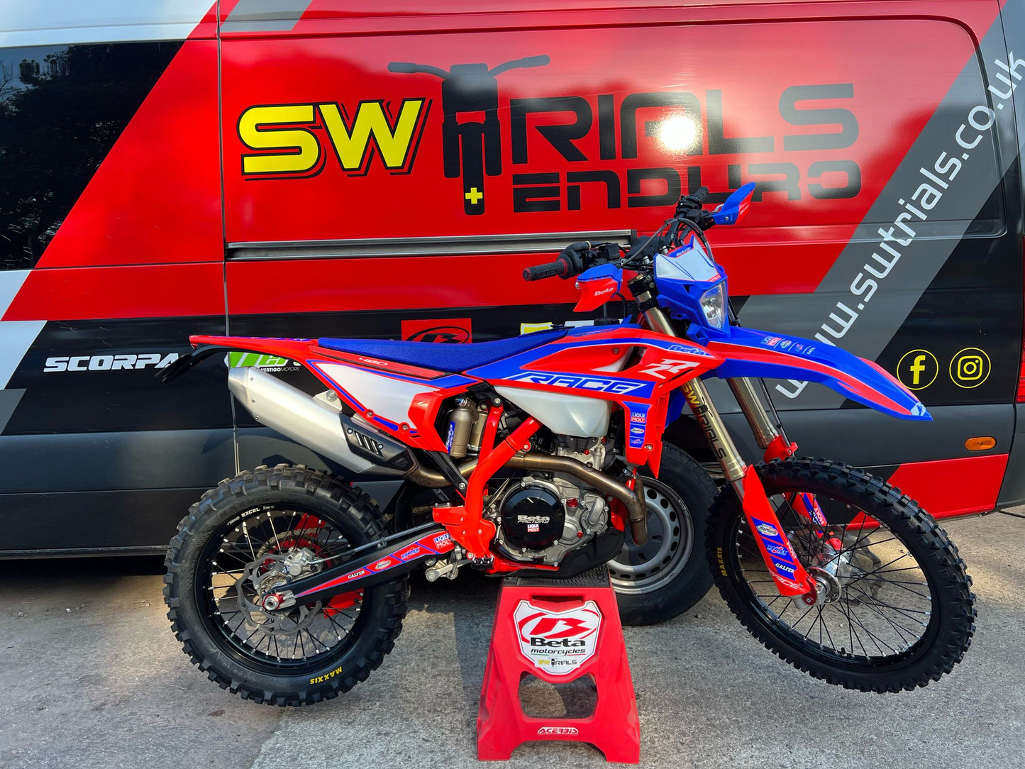 2025 Beta RR Race 4T 480cc Enduro Bike