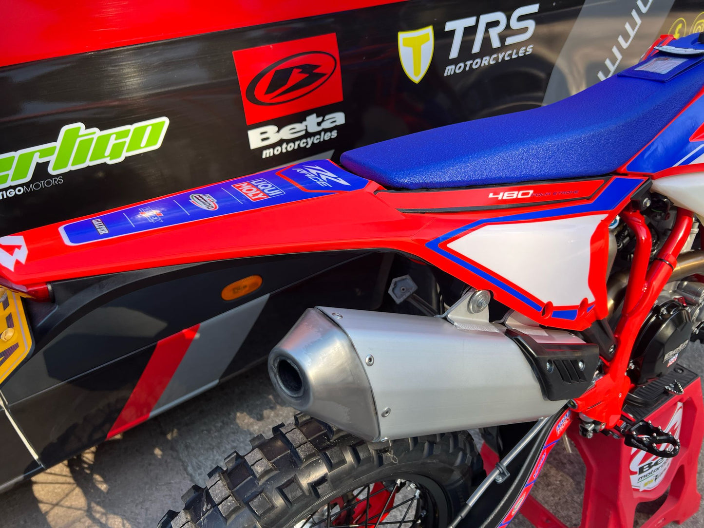 2025 Beta RR Race 4T 480cc Enduro Bike