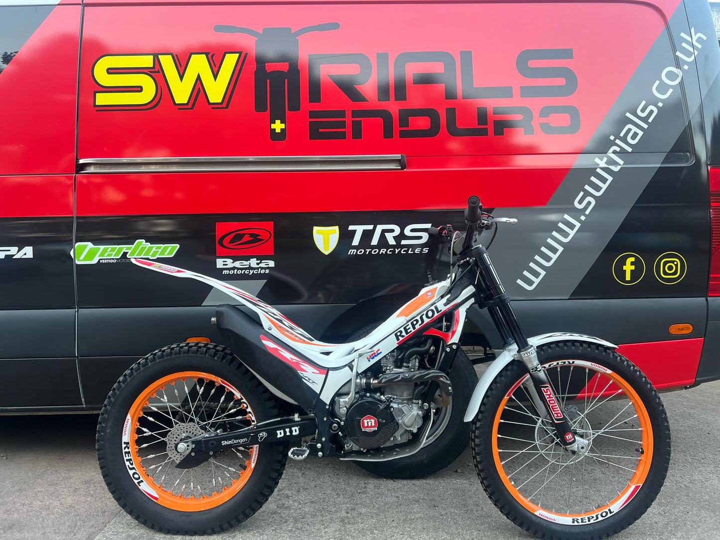 2023 Honda Montesa Cota 4RT 301RR Repsol Race Replica 300cc Trials Bike