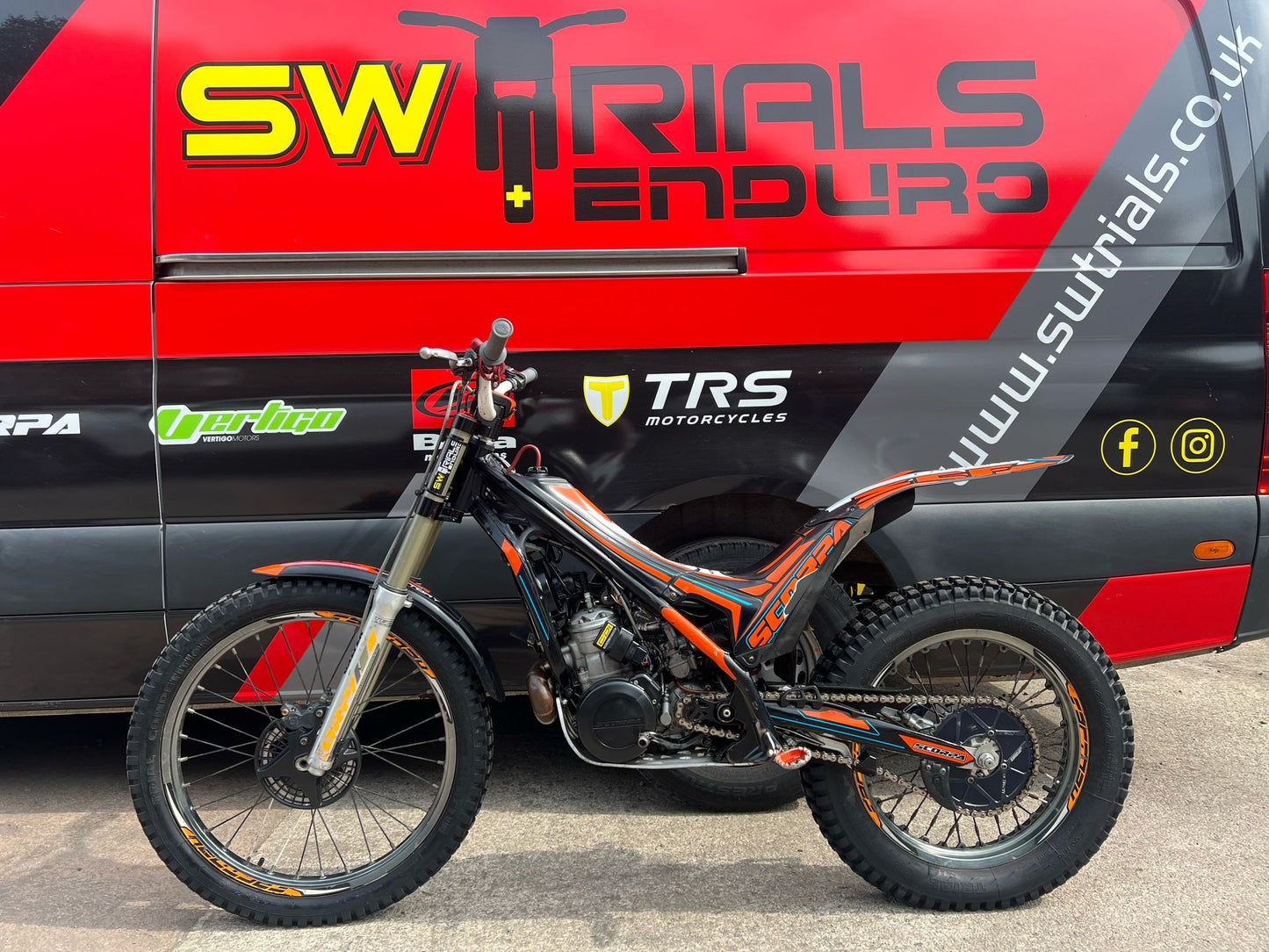 2017 Scorpa SC 300cc Trials Bike