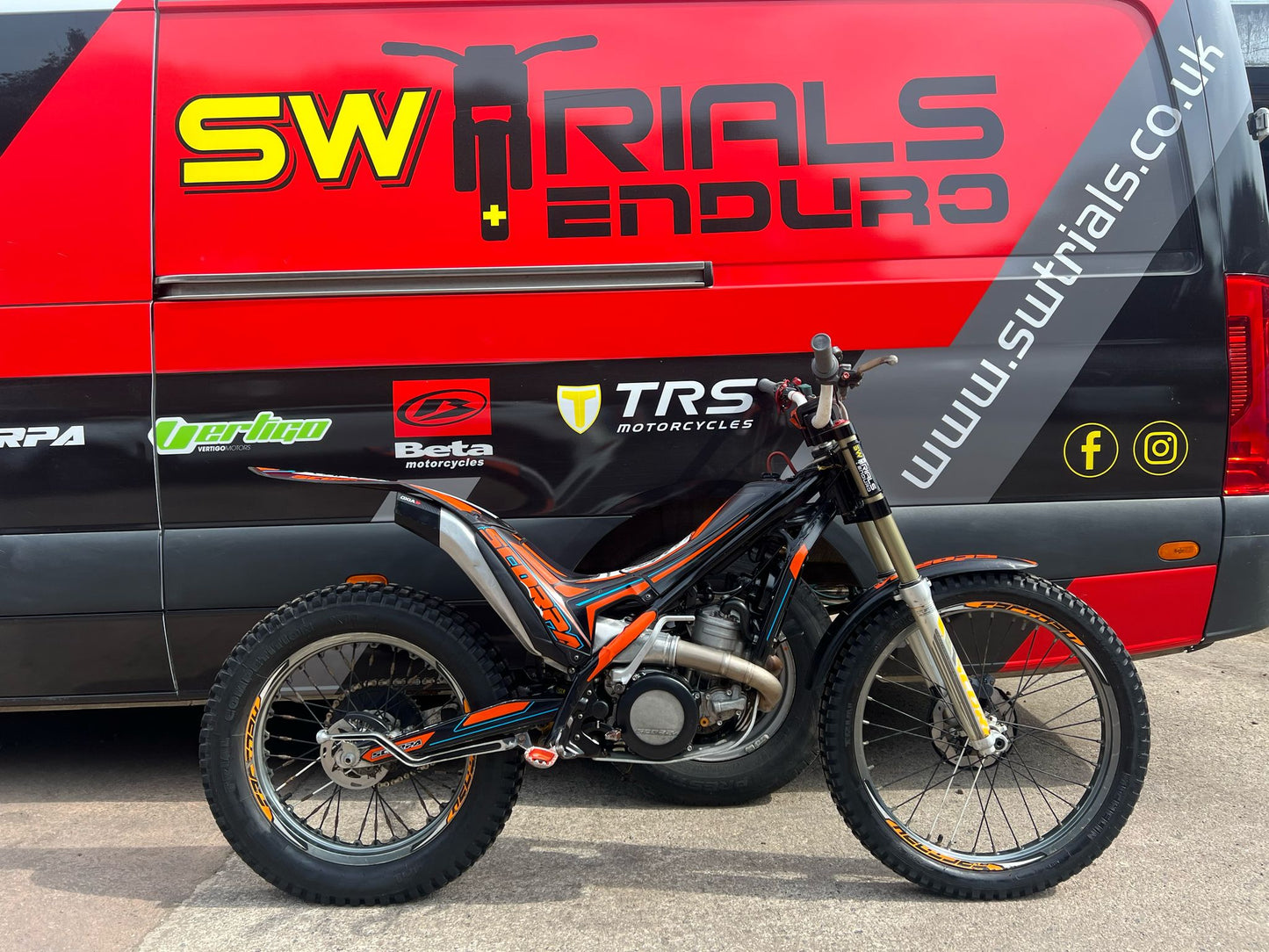 2017 Scorpa SC 300cc Trials Bike