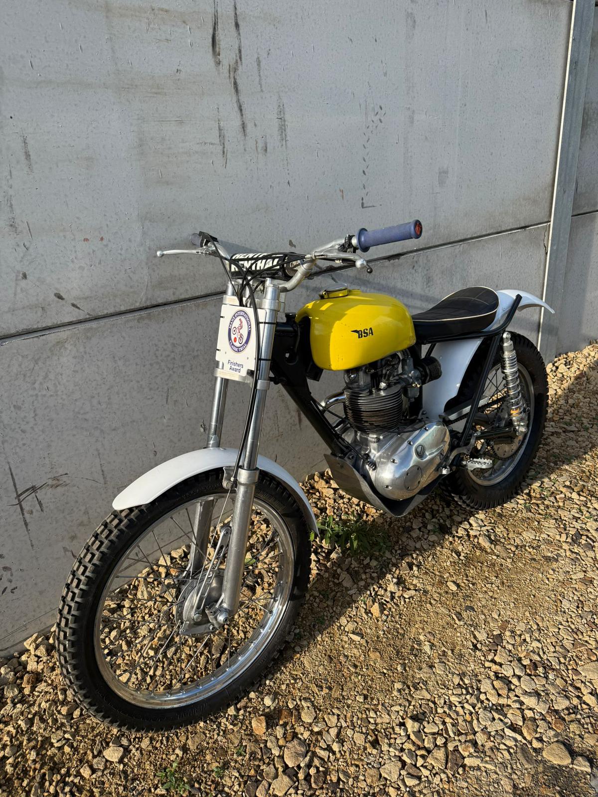 1965 BSA B40 350cc Classic Twinshock Trials Bike