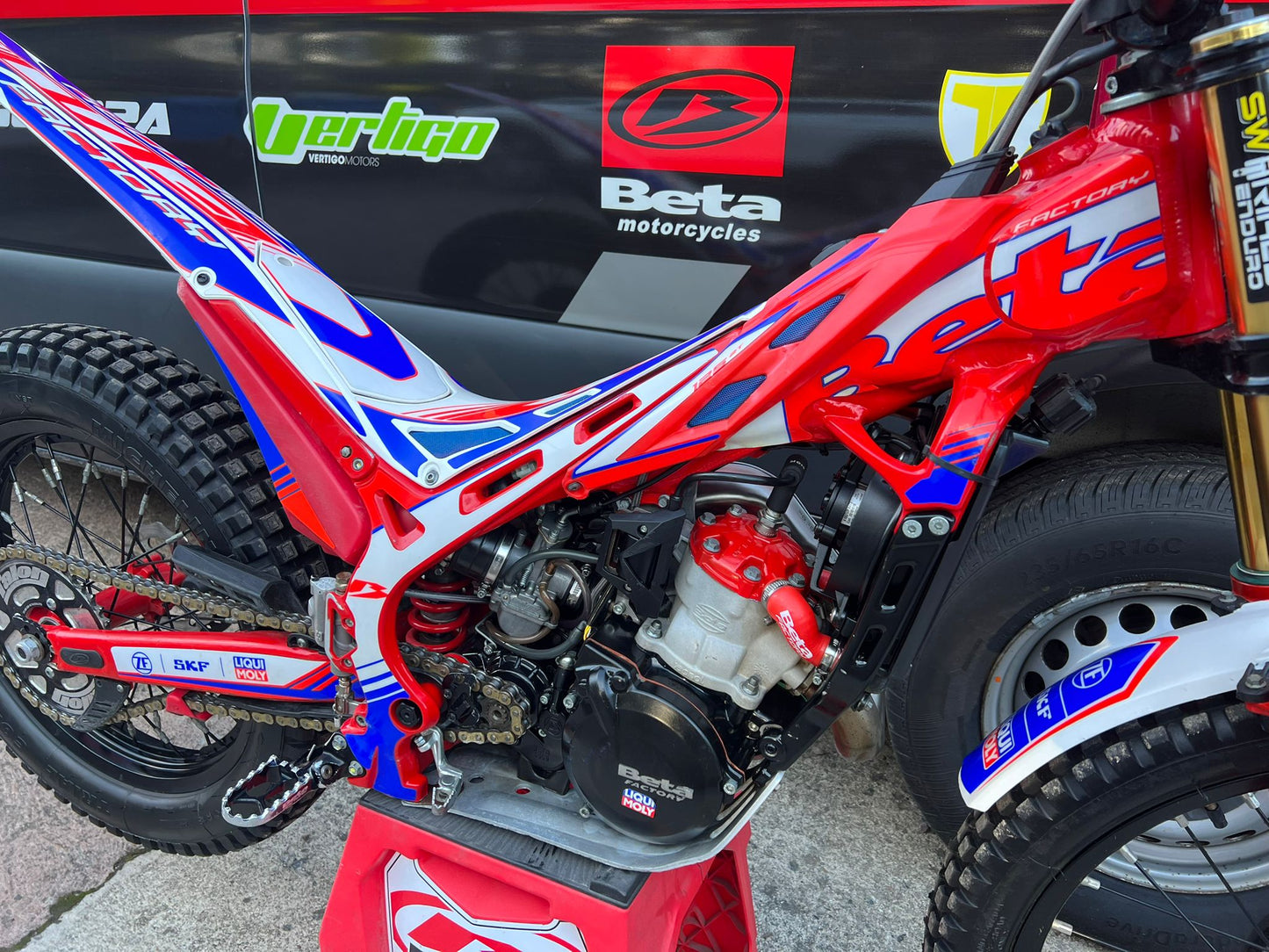 2023 Beta EVO Factory 2T 125cc Trials Bike