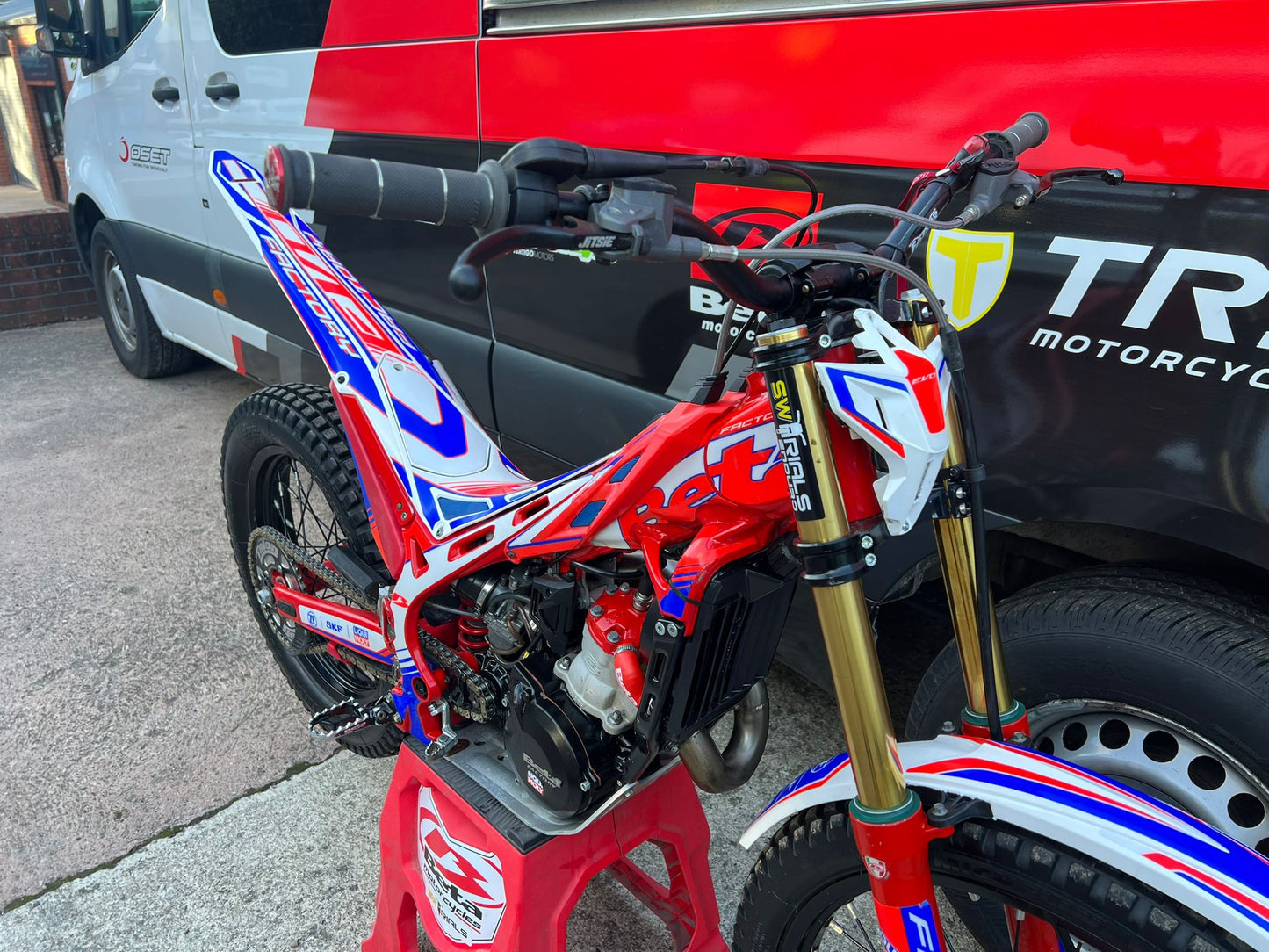 2023 Beta EVO Factory 2T 125cc Trials Bike