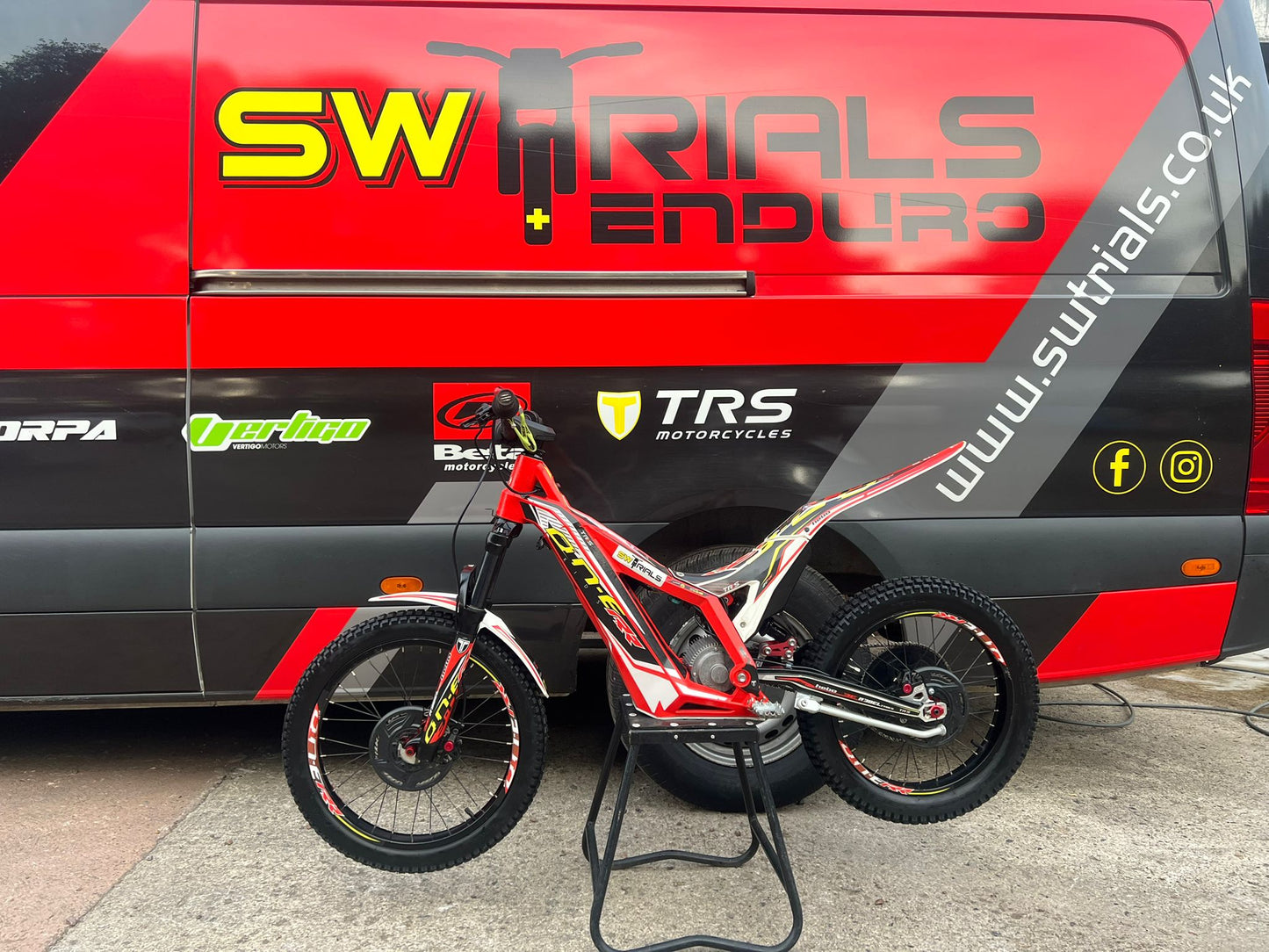 2022 TRS On-E RR 20 Kids Electric Trials Bike
