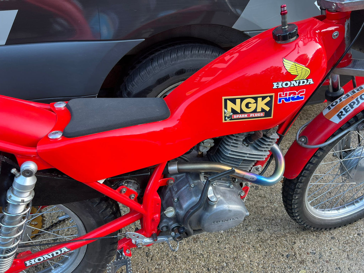 Honda Seeley 200cc Classic Twinshock Trials Bike