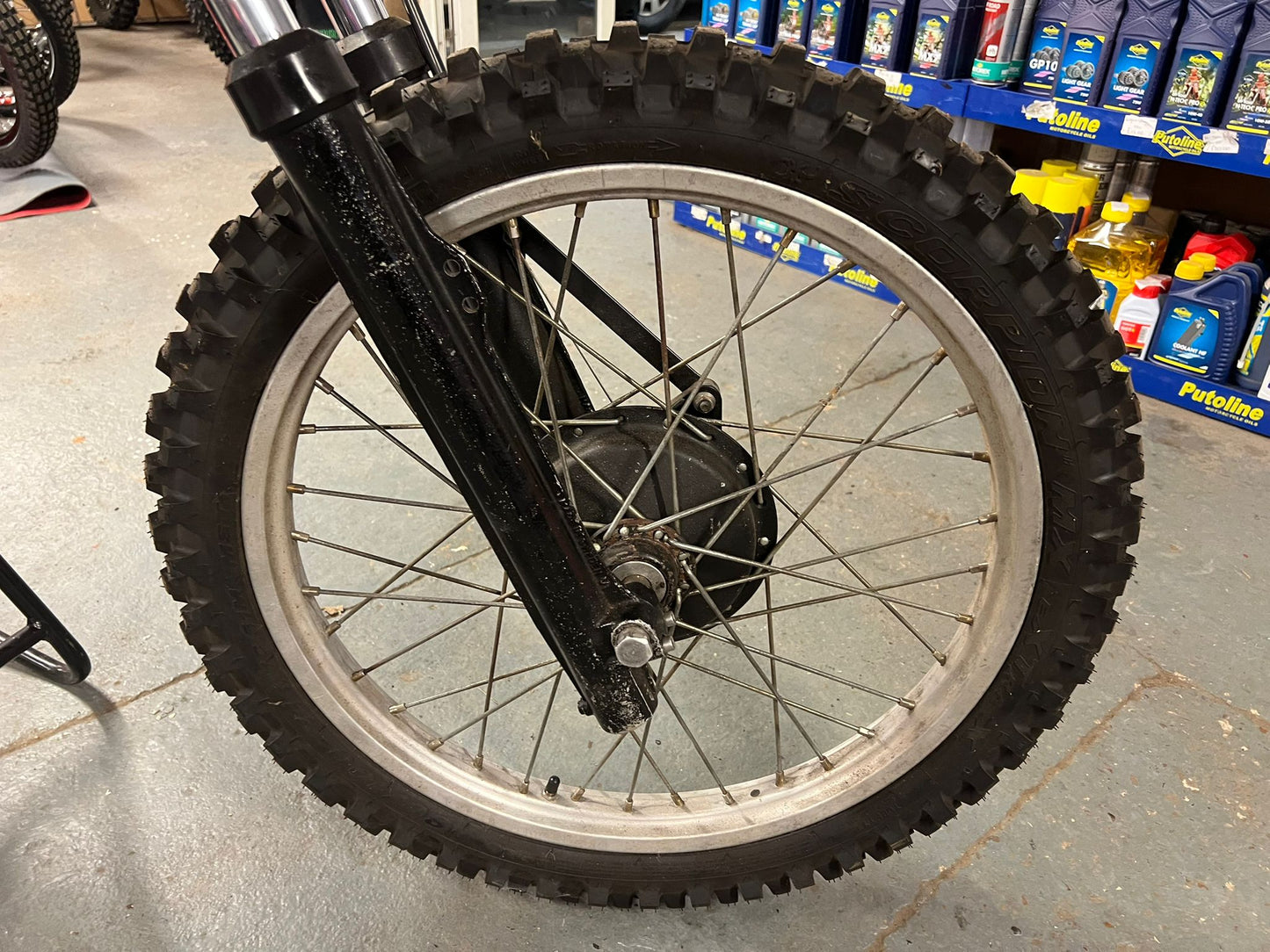 1979 Husqvarna WR250 250cc Classic Scrambler Bike