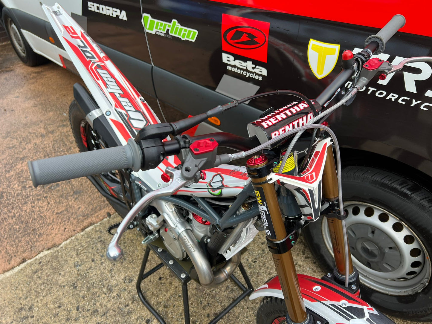 2026 Vertigo Nitro Dougie Lampkin DL26 125cc/250cc/300cc Trials Bike