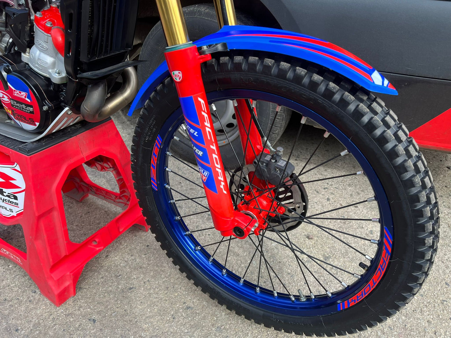 2025 Beta EVO Factory 2T 250cc Trials Bike