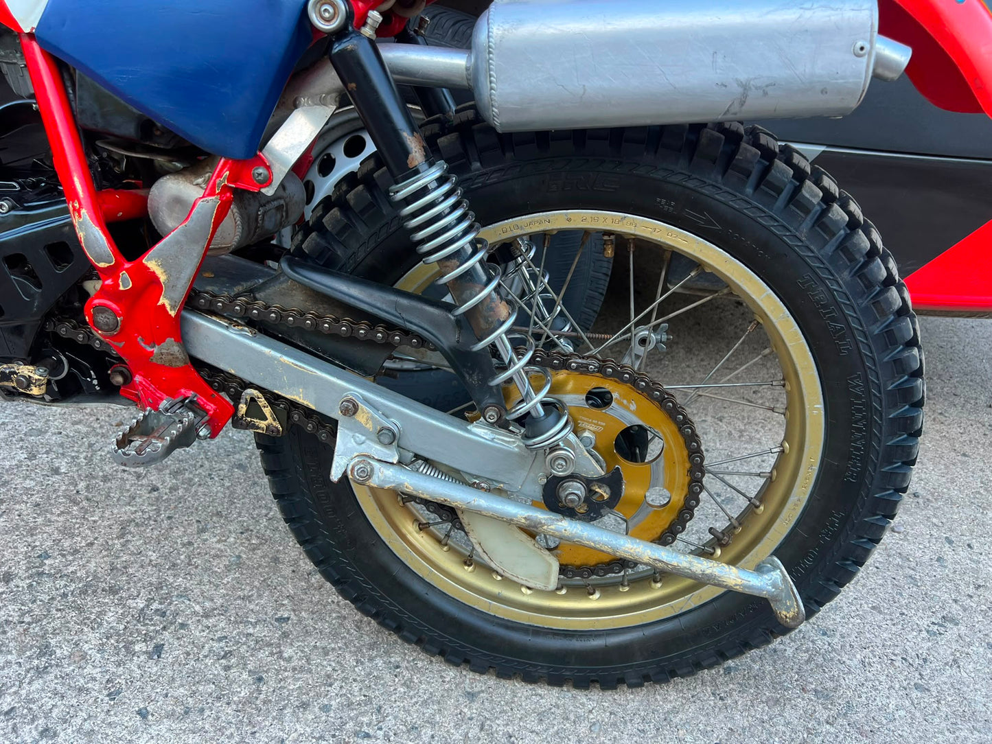 Honda TLR Twinshock 200cc Classic Trials Bike