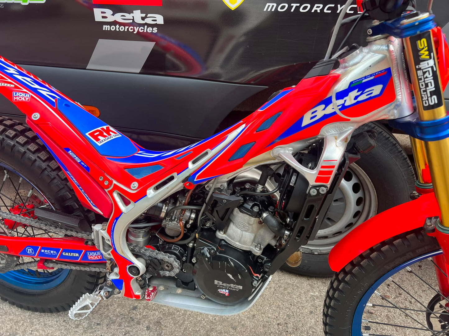 2024 Beta EVO Factory 2T 125cc Trials Bike