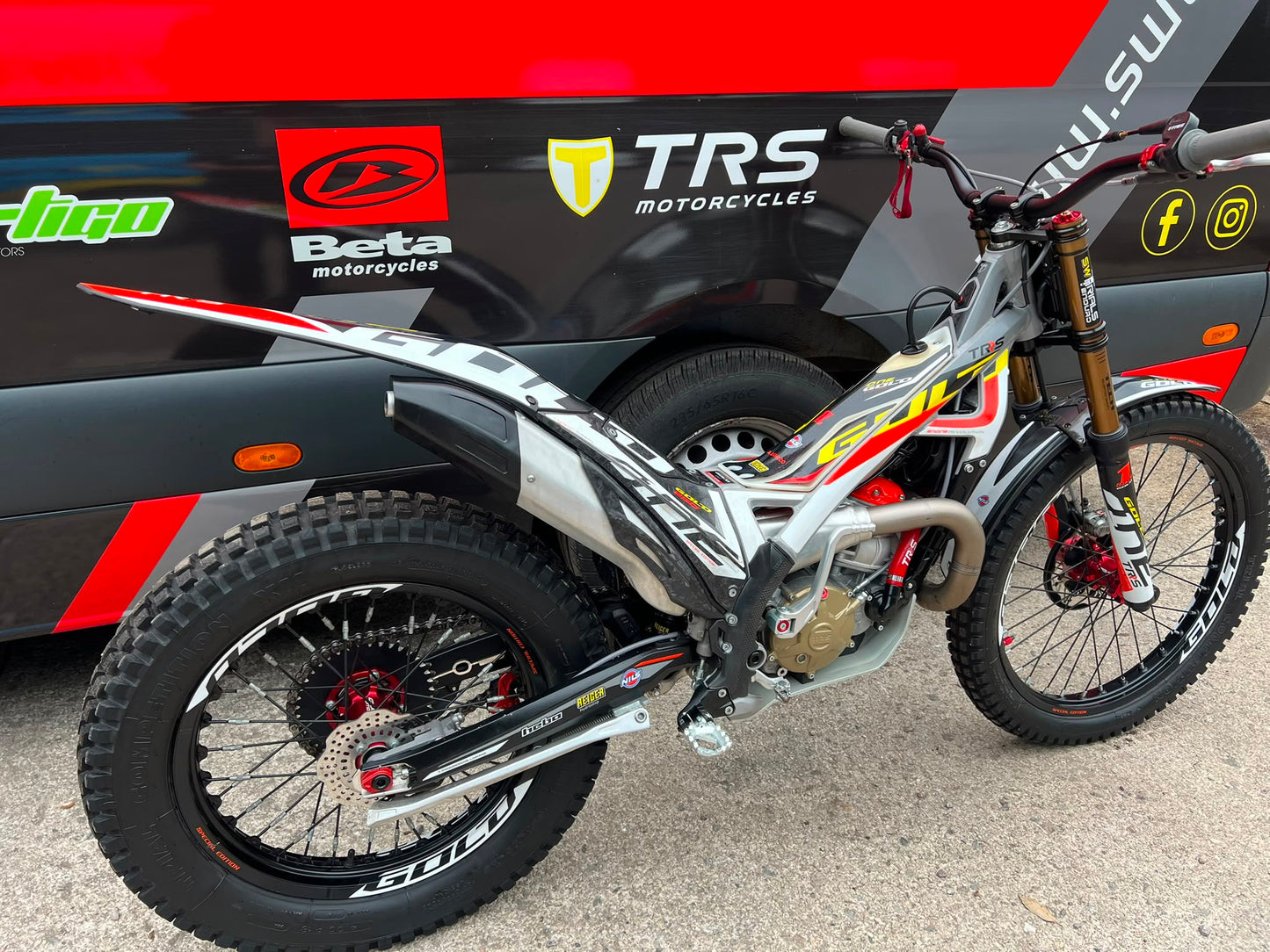 2025 TRS One GOLD Electric Start 250cc Trials Bike