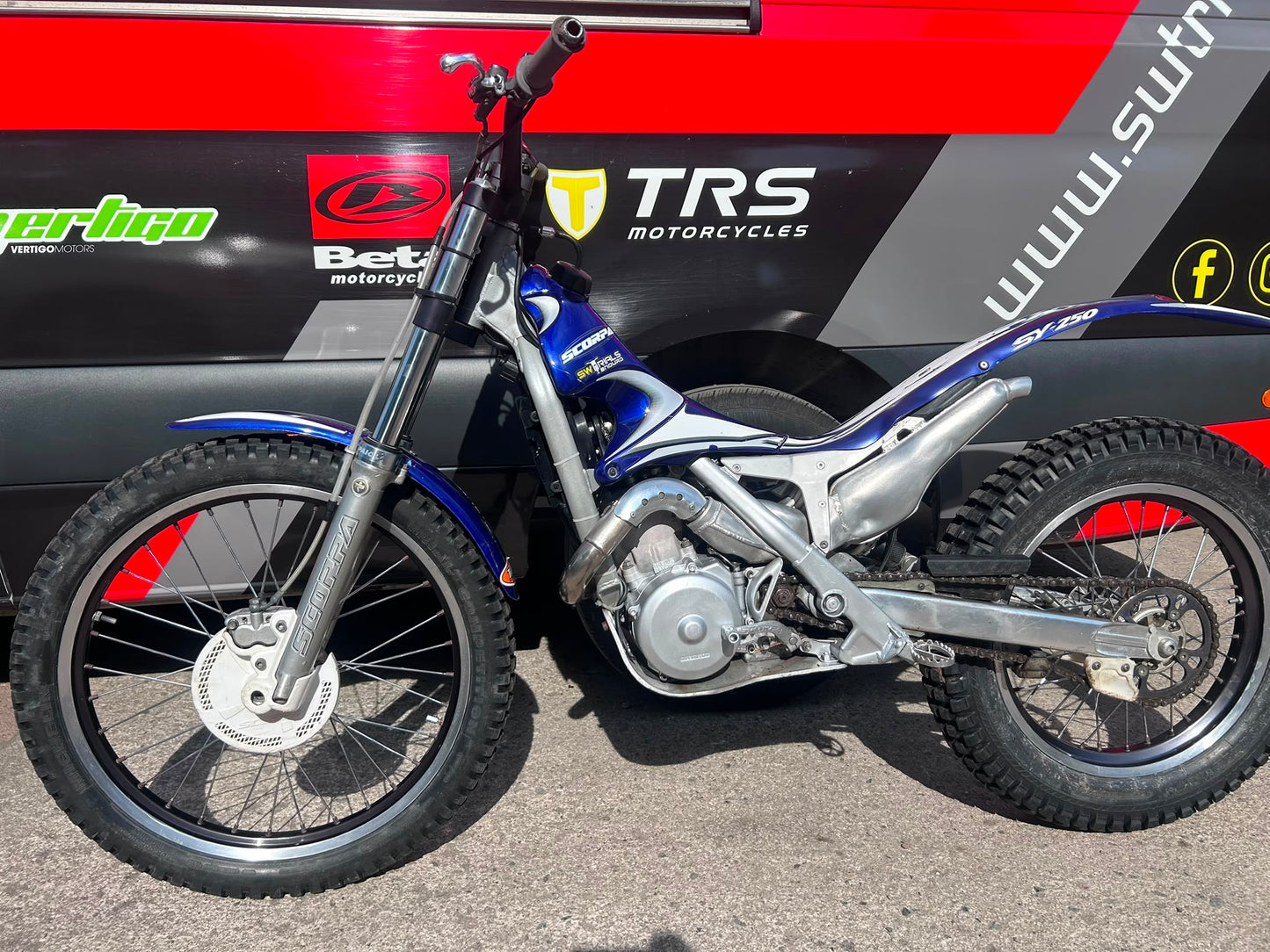 Scorpa SY250 250cc Trials Bike