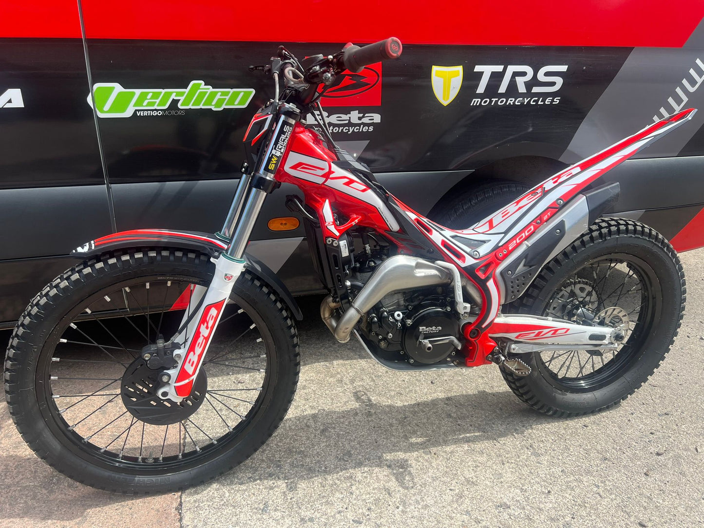 2022 Beta EVO 2T 200cc Trials Bike
